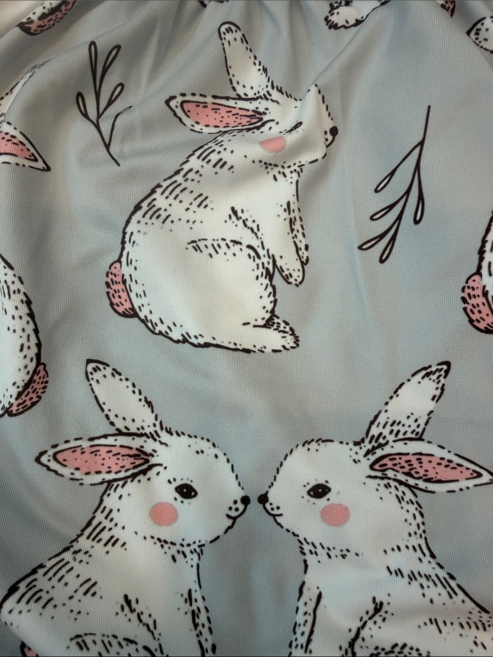Girls Millie Loves Lily Bunny Print dress - Picture 3 of 3